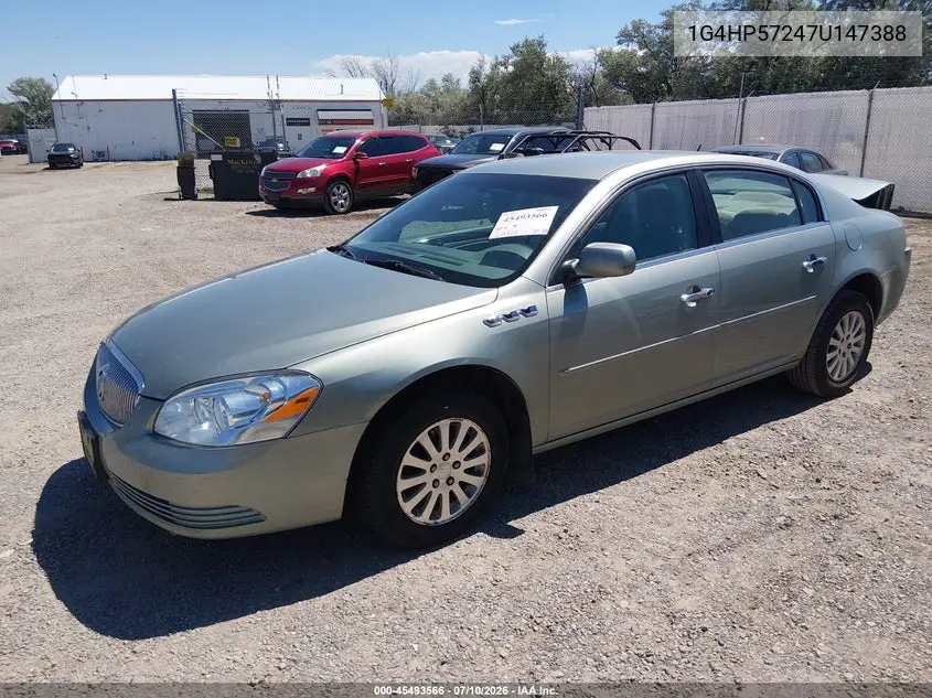 2007 Buick Lucerne Cx VIN: 1G4HP57247U147388 Lot: 45493566