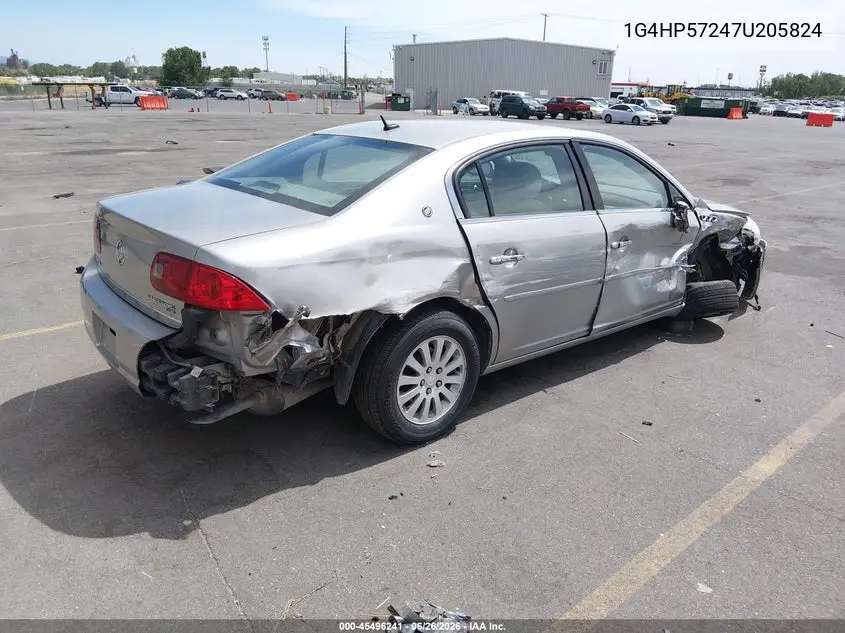 2007 Buick Lucerne Cx VIN: 1G4HP57247U205824 Lot: 45496241