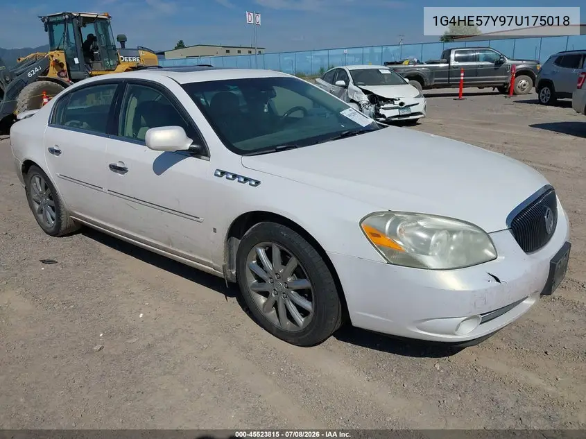 2007 Buick Lucerne Cxs VIN: 1G4HE57Y97U175018 Lot: 45523815