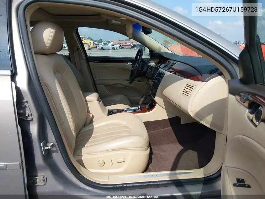 2007 Buick Lucerne Cxl VIN: 1G4HD57267U159728 Lot: 45562201