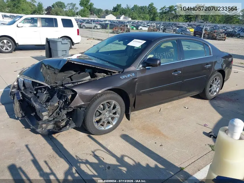 2007 Buick Lucerne Cxl VIN: 1G4HD57207U233564 Lot: 45599854