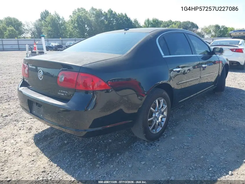2007 Buick Lucerne Cx VIN: 1G4HP57257U227086 Lot: 45611329