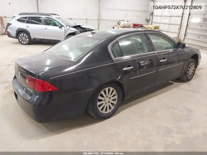 2007 Buick Lucerne Cx VIN: 1G4HP572X7U212809 Lot: 45617353