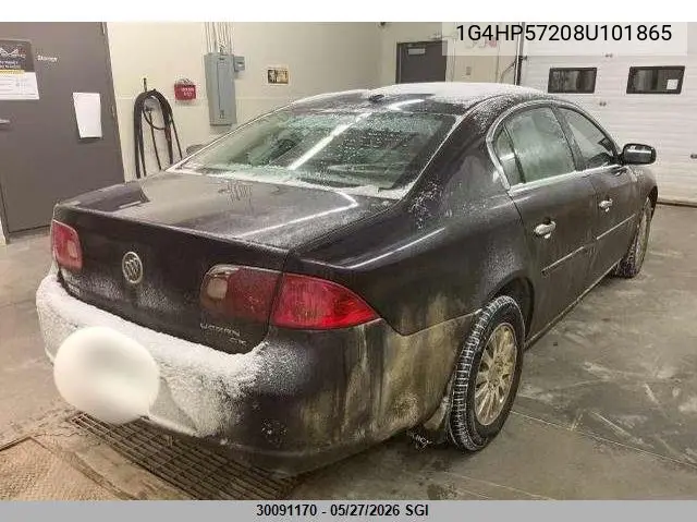 2008 Buick Lucerne Cx VIN: 1G4HP57208U101865 Lot: 30091170