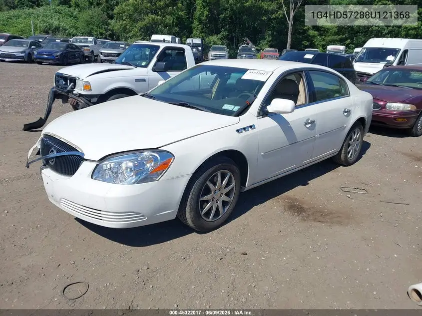 2008 Buick Lucerne Cxl VIN: 1G4HD57288U121368 Lot: 45322017