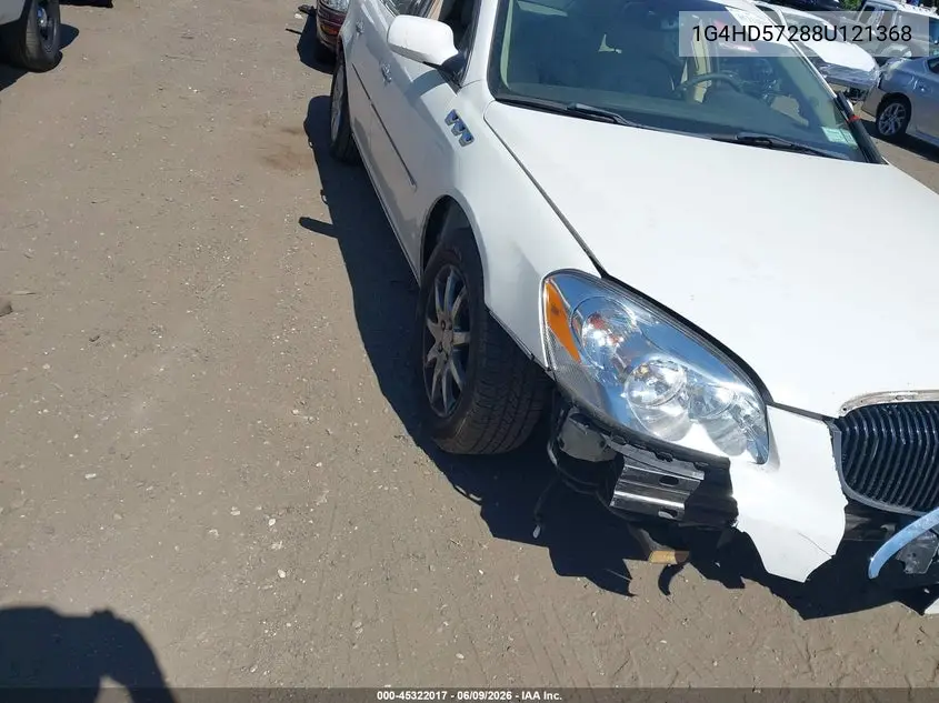2008 Buick Lucerne Cxl VIN: 1G4HD57288U121368 Lot: 45322017