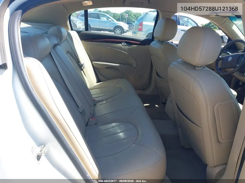 2008 Buick Lucerne Cxl VIN: 1G4HD57288U121368 Lot: 45322017