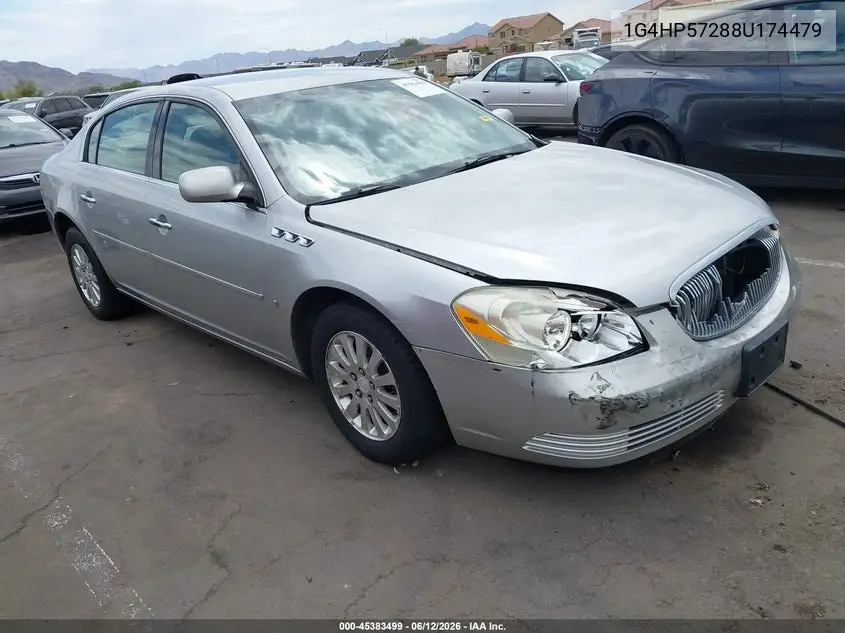 2008 Buick Lucerne Cx VIN: 1G4HP57288U174479 Lot: 45383499