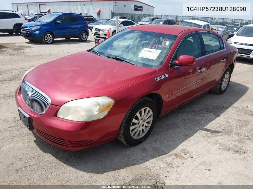 2008 Buick Lucerne Cx VIN: 1G4HP57238U128090 Lot: 45399284