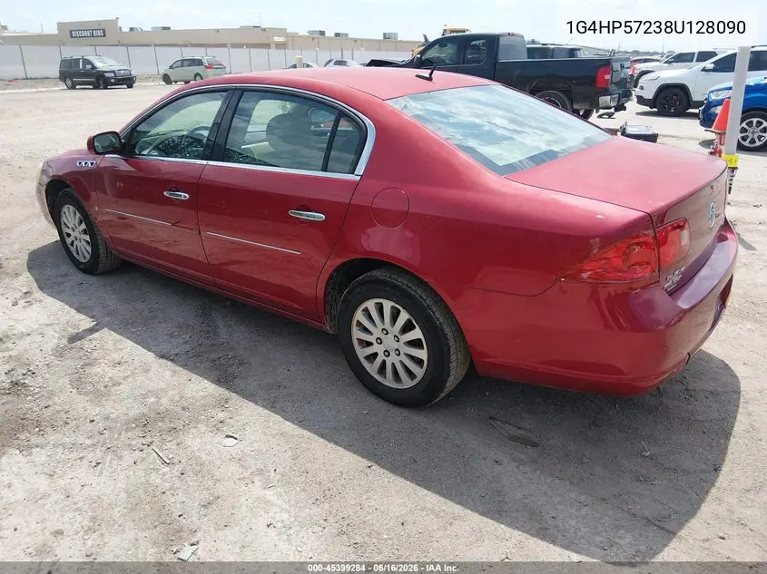 2008 Buick Lucerne Cx VIN: 1G4HP57238U128090 Lot: 45399284