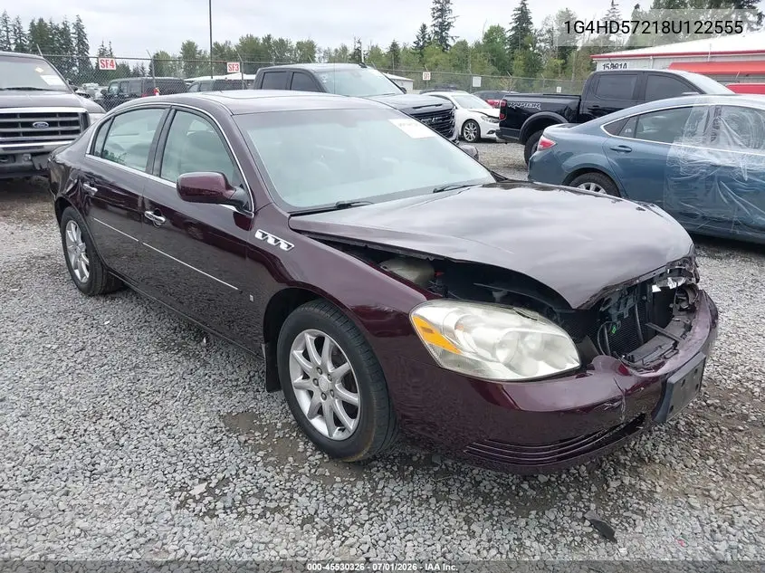 2008 Buick Lucerne Cxl VIN: 1G4HD57218U122555 Lot: 45530326