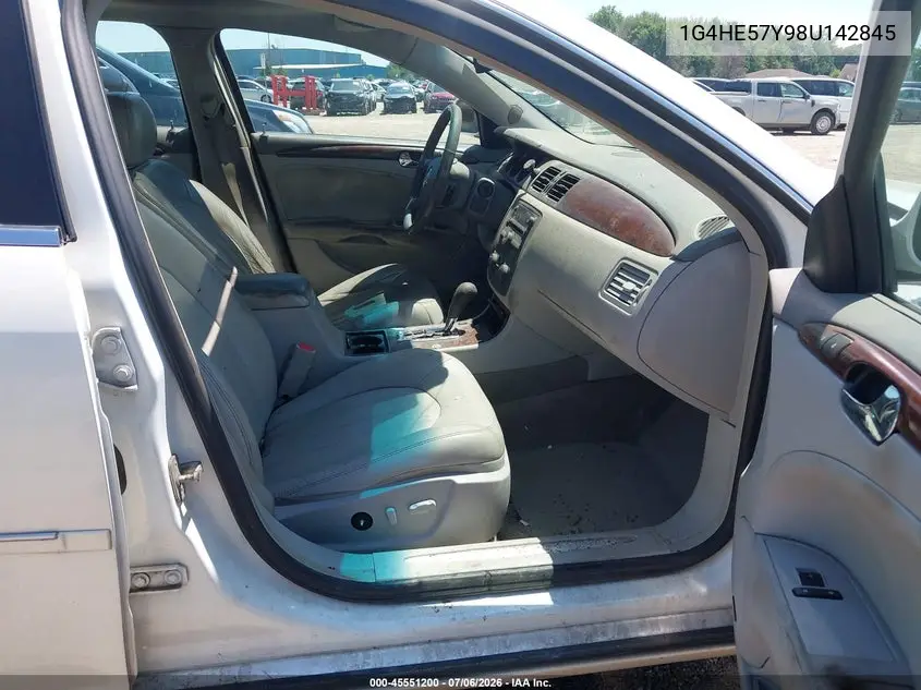 2008 Buick Lucerne Cxs VIN: 1G4HE57Y98U142845 Lot: 45551200