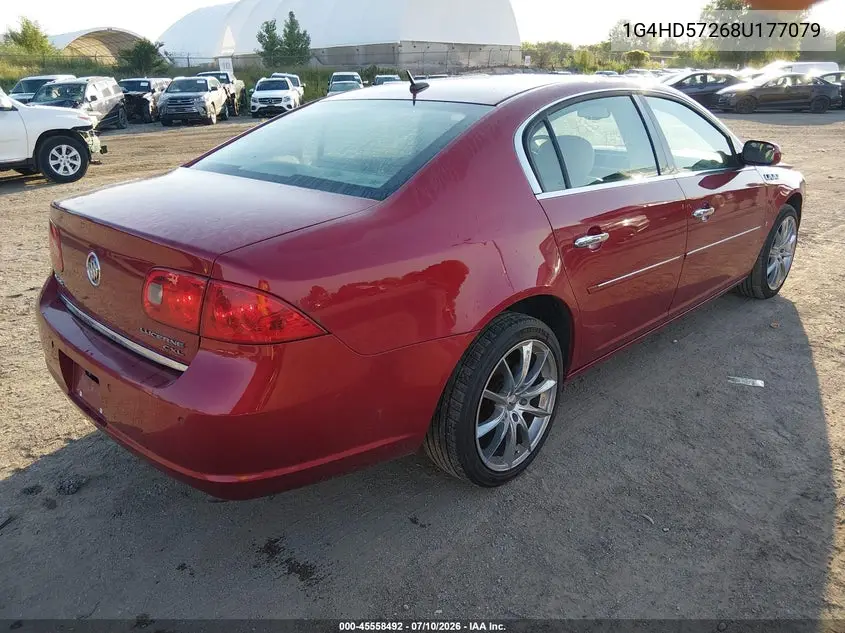 2008 Buick Lucerne Cxl VIN: 1G4HD57268U177079 Lot: 45558492