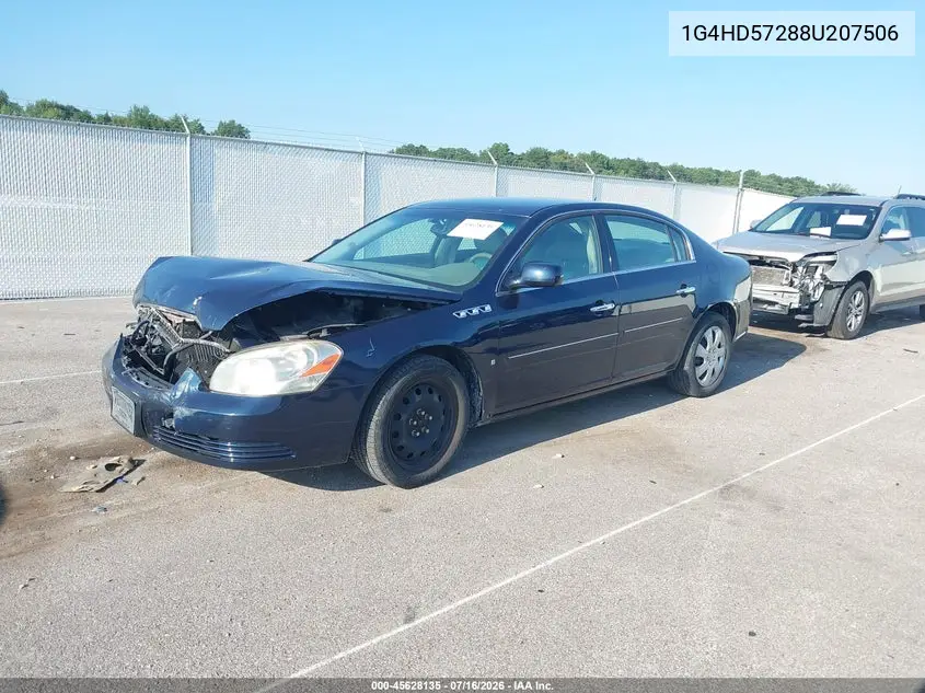 2008 Buick Lucerne Cxl VIN: 1G4HD57288U207506 Lot: 45628135