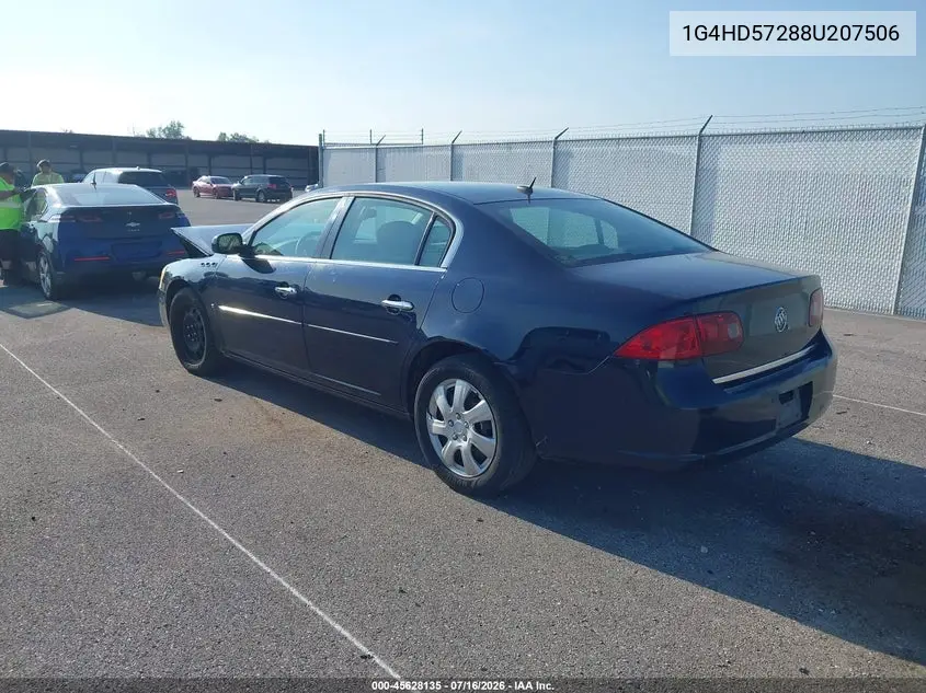 2008 Buick Lucerne Cxl VIN: 1G4HD57288U207506 Lot: 45628135