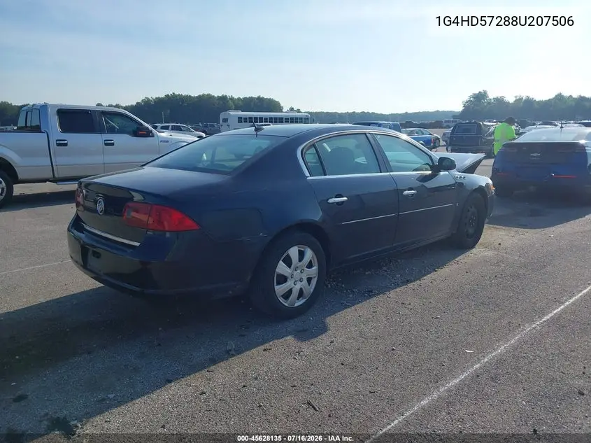 2008 Buick Lucerne Cxl VIN: 1G4HD57288U207506 Lot: 45628135