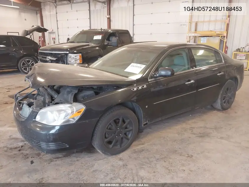 2008 Buick Lucerne Cxl VIN: 1G4HD57248U188453 Lot: 45635520