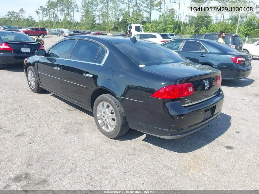 2009 Buick Lucerne Cxl Special Edition VIN: 1G4HD57M29U130408 Lot: 45197319