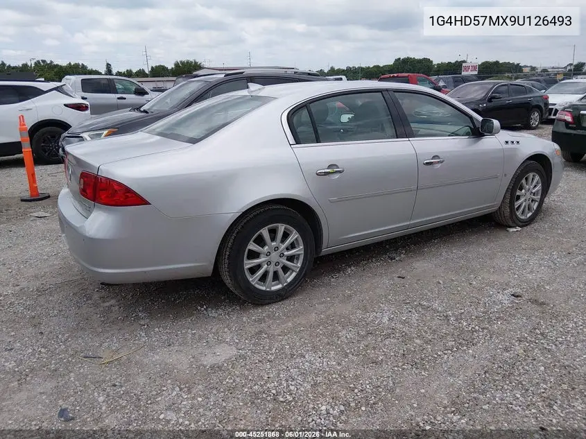 2009 Buick Lucerne Cxl VIN: 1G4HD57MX9U126493 Lot: 45251868