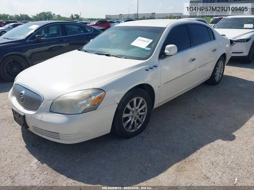 2009 Buick Lucerne Cx-2 VIN: 1G4HP57M29U109405 Lot: 45259078