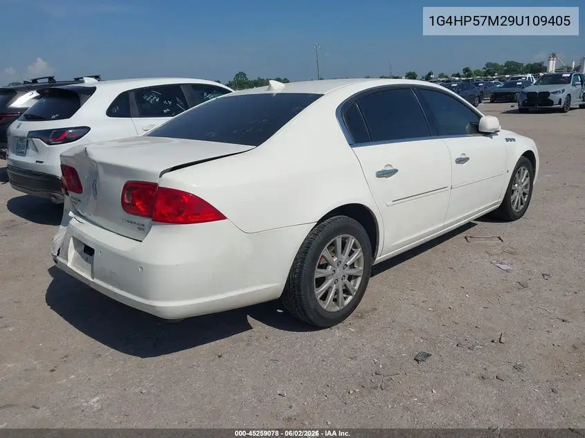 2009 Buick Lucerne Cx-2 VIN: 1G4HP57M29U109405 Lot: 45259078