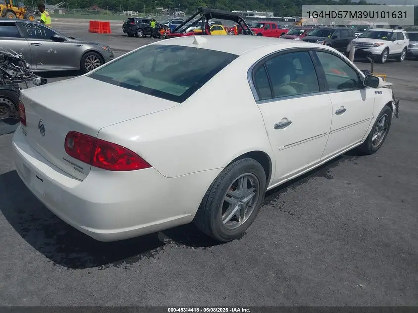 2009 Buick Lucerne Cxl VIN: 1G4HD57M39U101631 Lot: 45314418