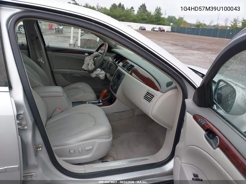 2009 Buick Lucerne Cxl-5 VIN: 1G4HD57M39U100043 Lot: 45476921