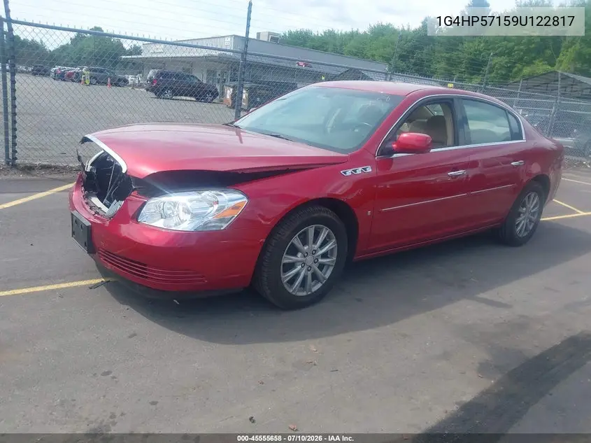 2009 Buick Lucerne Cx VIN: 1G4HP57159U122817 Lot: 45555658