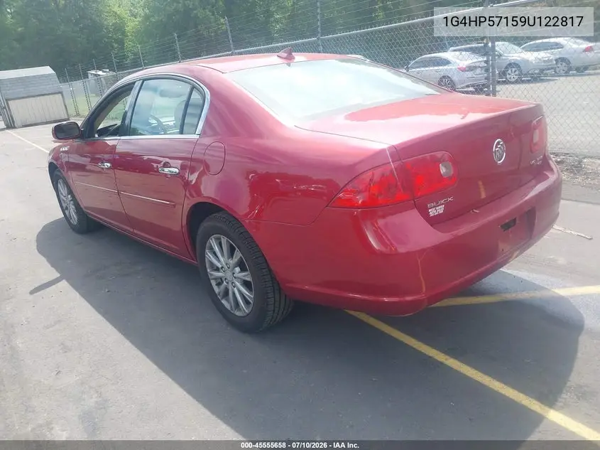 2009 Buick Lucerne Cx VIN: 1G4HP57159U122817 Lot: 45555658