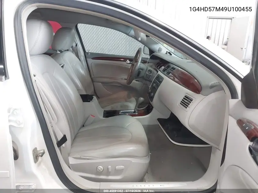 2009 Buick Lucerne Cxl VIN: 1G4HD57M49U100455 Lot: 45591352