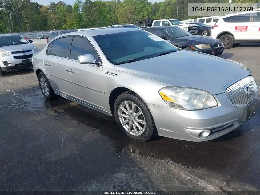 2010 Buick Lucerne Cx-2 VIN: 1G4HB5E16AU112769 Lot: 44814336