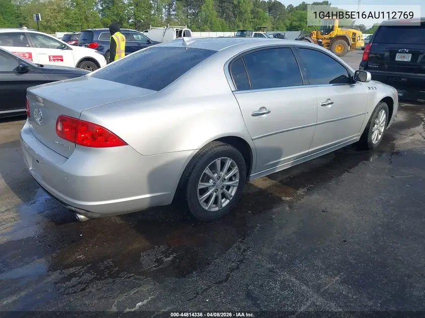 2010 Buick Lucerne Cx-2 VIN: 1G4HB5E16AU112769 Lot: 44814336