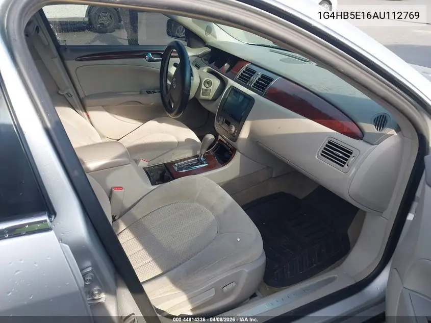 2010 Buick Lucerne Cx-2 VIN: 1G4HB5E16AU112769 Lot: 44814336