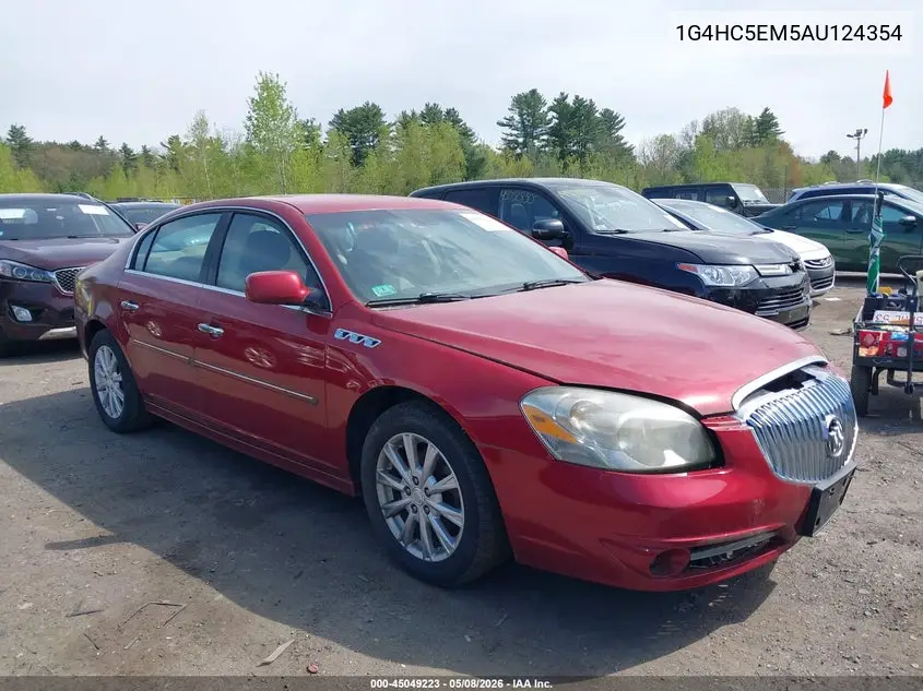 2010 Buick Lucerne Cxl VIN: 1G4HC5EM5AU124354 Lot: 45049223