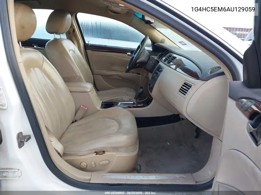 2010 Buick Lucerne Cxl VIN: 1G4HC5EM6AU129059 Lot: 45298900