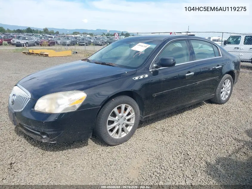 2010 Buick Lucerne Cxl VIN: 1G4HC5EM6AU119275 Lot: 45446248