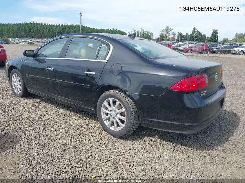 2010 Buick Lucerne Cxl VIN: 1G4HC5EM6AU119275 Lot: 45446248
