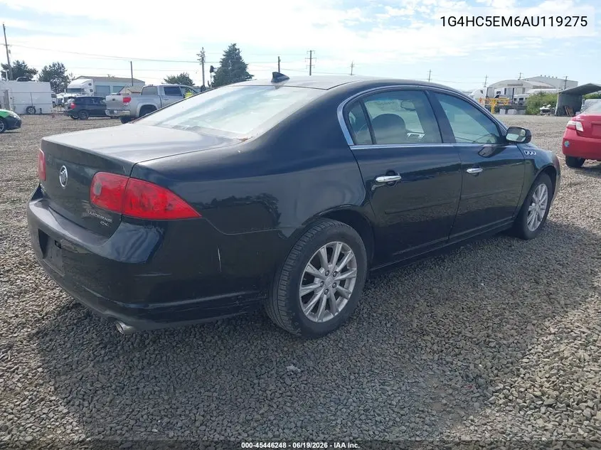 2010 Buick Lucerne Cxl VIN: 1G4HC5EM6AU119275 Lot: 45446248