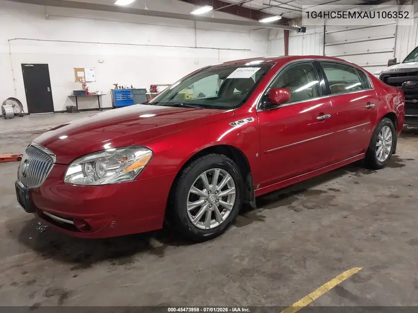 2010 Buick Lucerne Cxl VIN: 1G4HC5EMXAU106352 Lot: 45473958