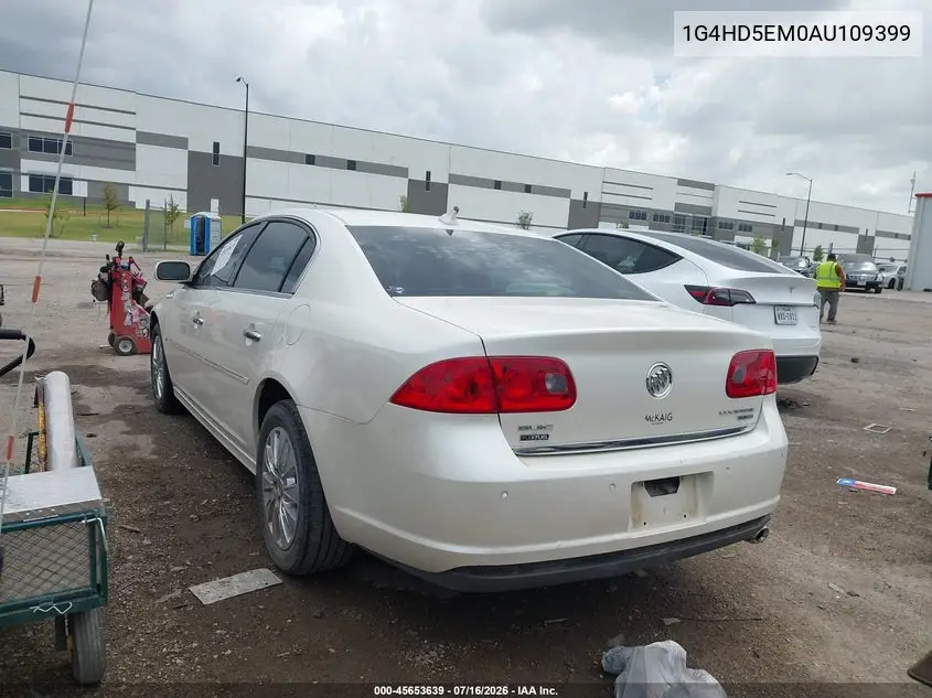 2010 Buick Lucerne Cxl Special Edition VIN: 1G4HD5EM0AU109399 Lot: 45653639