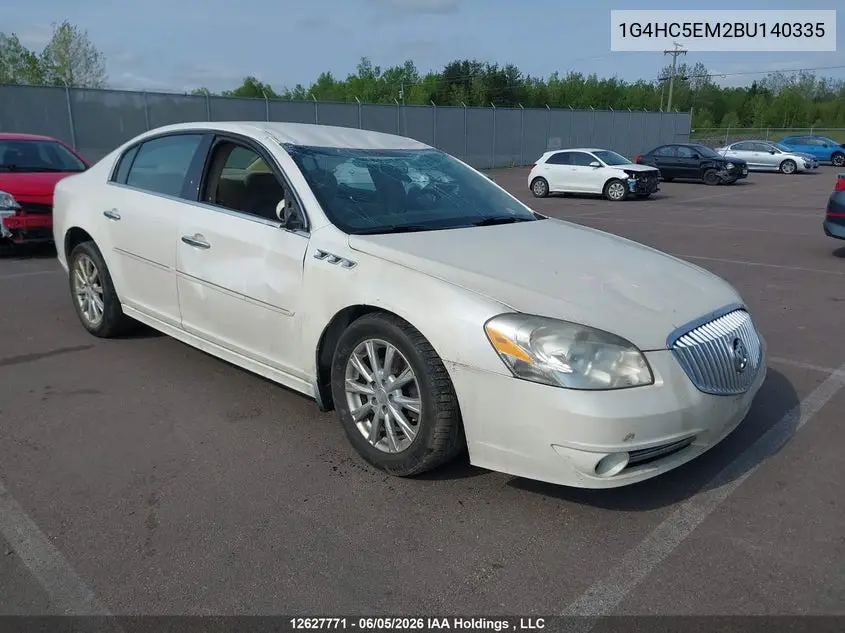 2011 Buick Lucerne Cxl VIN: 1G4HC5EM2BU140335 Lot: 12627771
