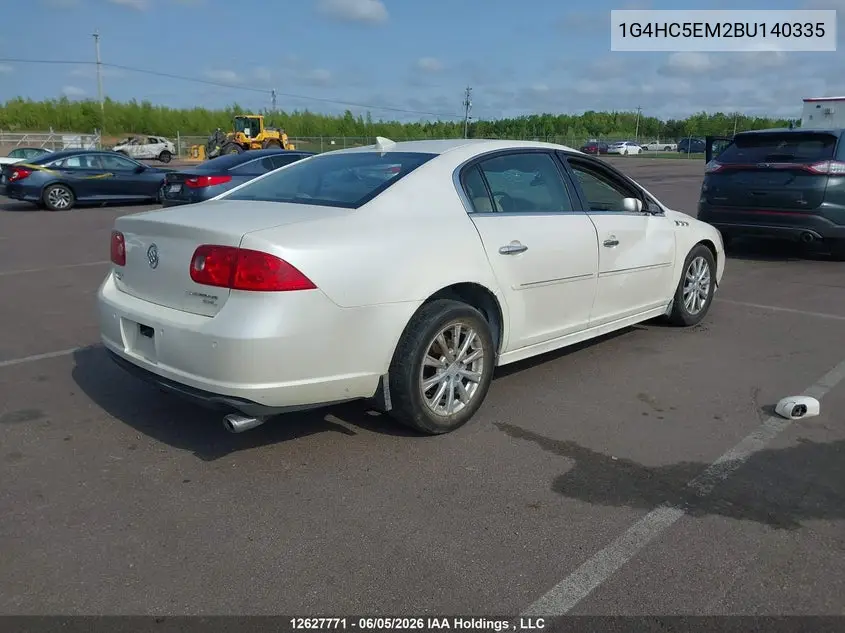 2011 Buick Lucerne Cxl VIN: 1G4HC5EM2BU140335 Lot: 12627771
