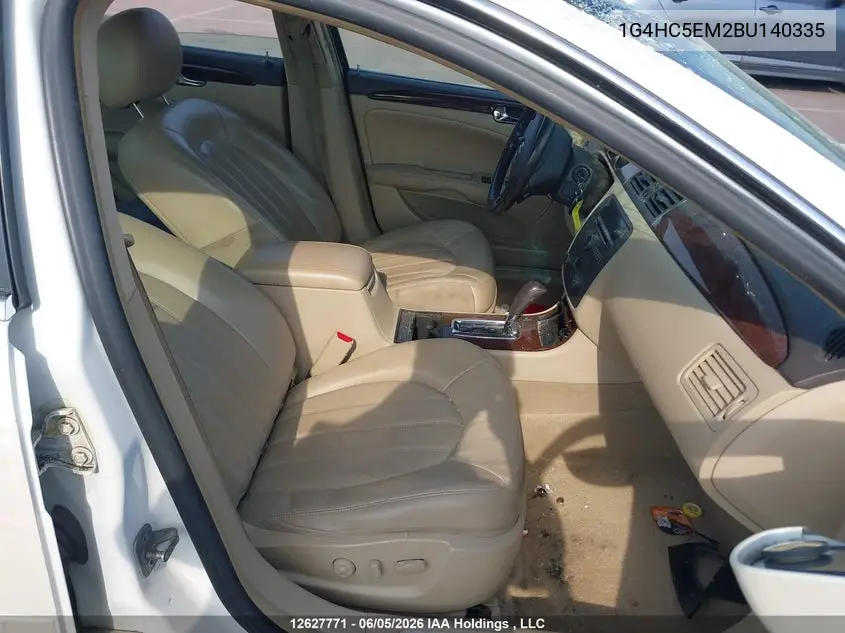 2011 Buick Lucerne Cxl VIN: 1G4HC5EM2BU140335 Lot: 12627771