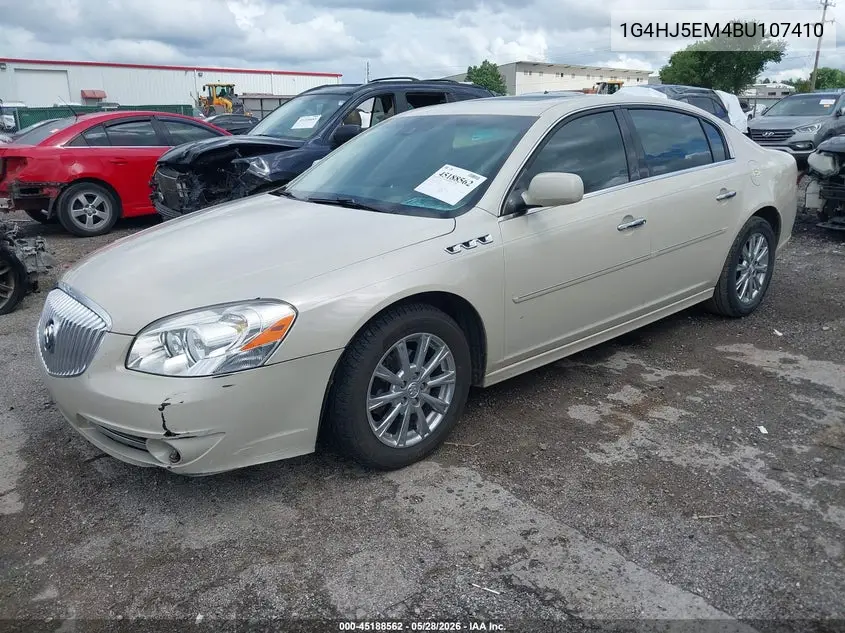 2011 Buick Lucerne Cxl Premium VIN: 1G4HJ5EM4BU107410 Lot: 45188562