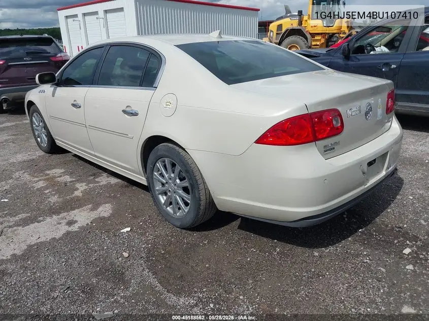 2011 Buick Lucerne Cxl Premium VIN: 1G4HJ5EM4BU107410 Lot: 45188562