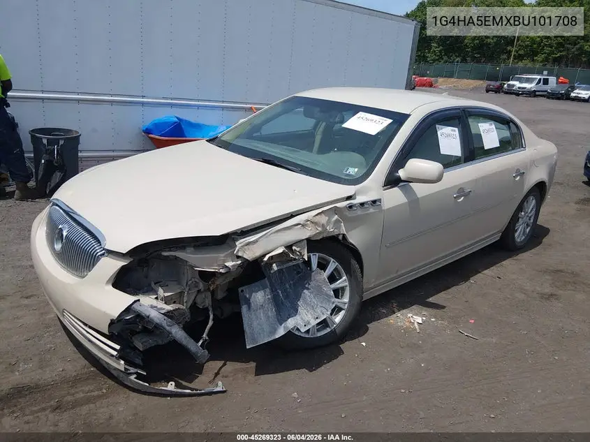 2011 Buick Lucerne Cx VIN: 1G4HA5EMXBU101708 Lot: 45269323