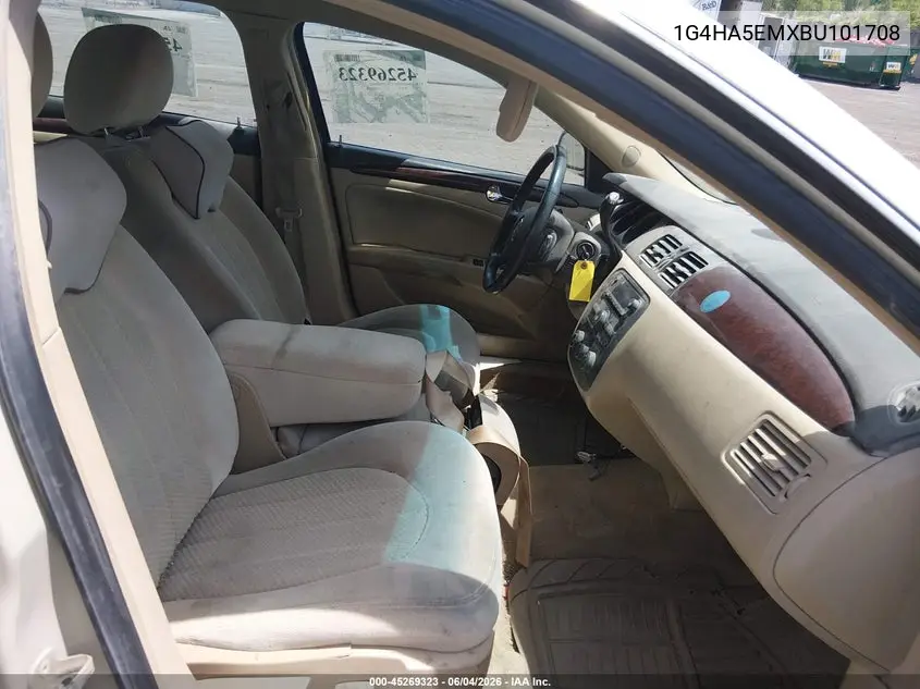2011 Buick Lucerne Cx VIN: 1G4HA5EMXBU101708 Lot: 45269323