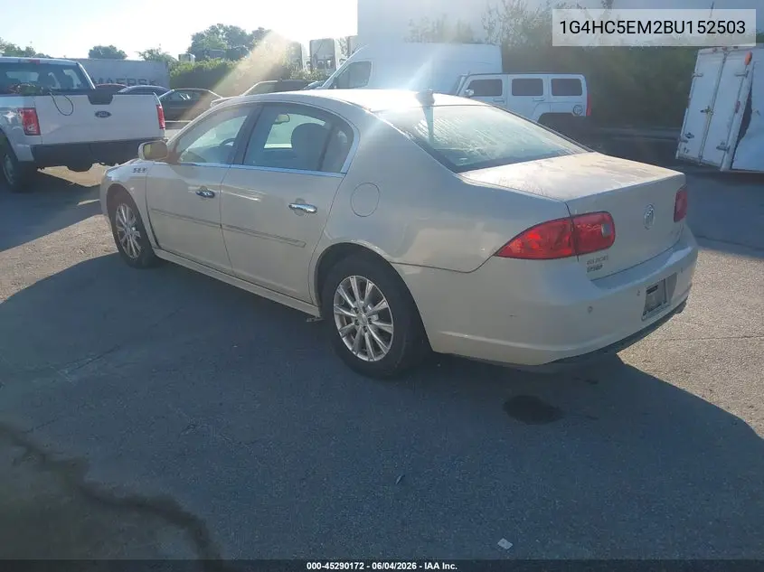 2011 Buick Lucerne Cxl VIN: 1G4HC5EM2BU152503 Lot: 45290172