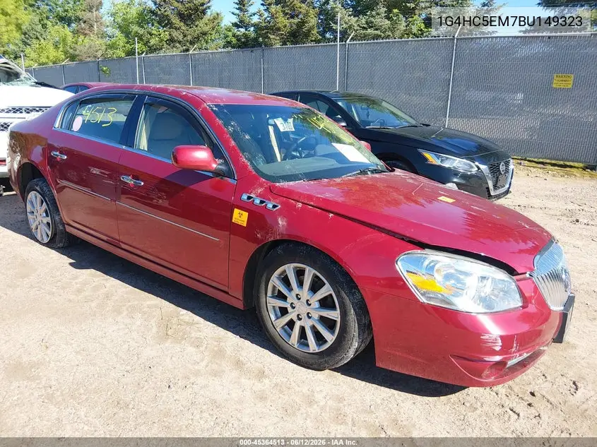 2011 Buick Lucerne Cxl VIN: 1G4HC5EM7BU149323 Lot: 45364513