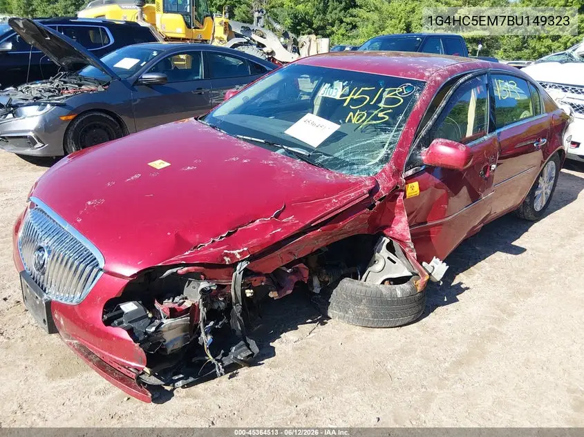 2011 Buick Lucerne Cxl VIN: 1G4HC5EM7BU149323 Lot: 45364513